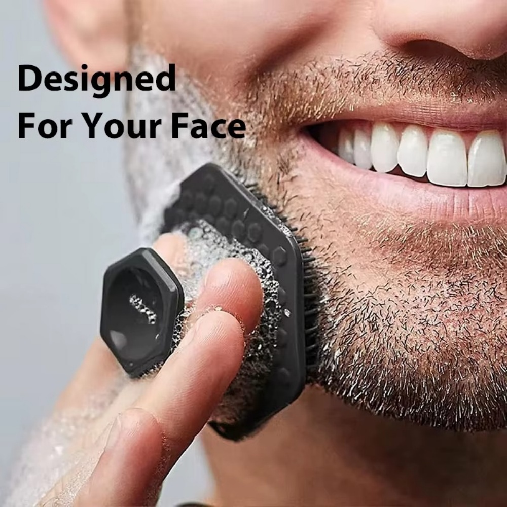Face Wash Mens - Mini Manual Facial Cleansing Brush Men