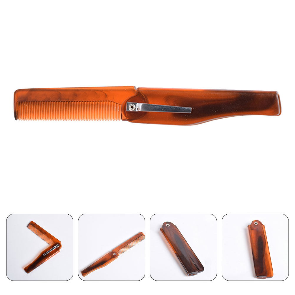 Men Grooming Usa - Foldable Hair Comb for Men Portable