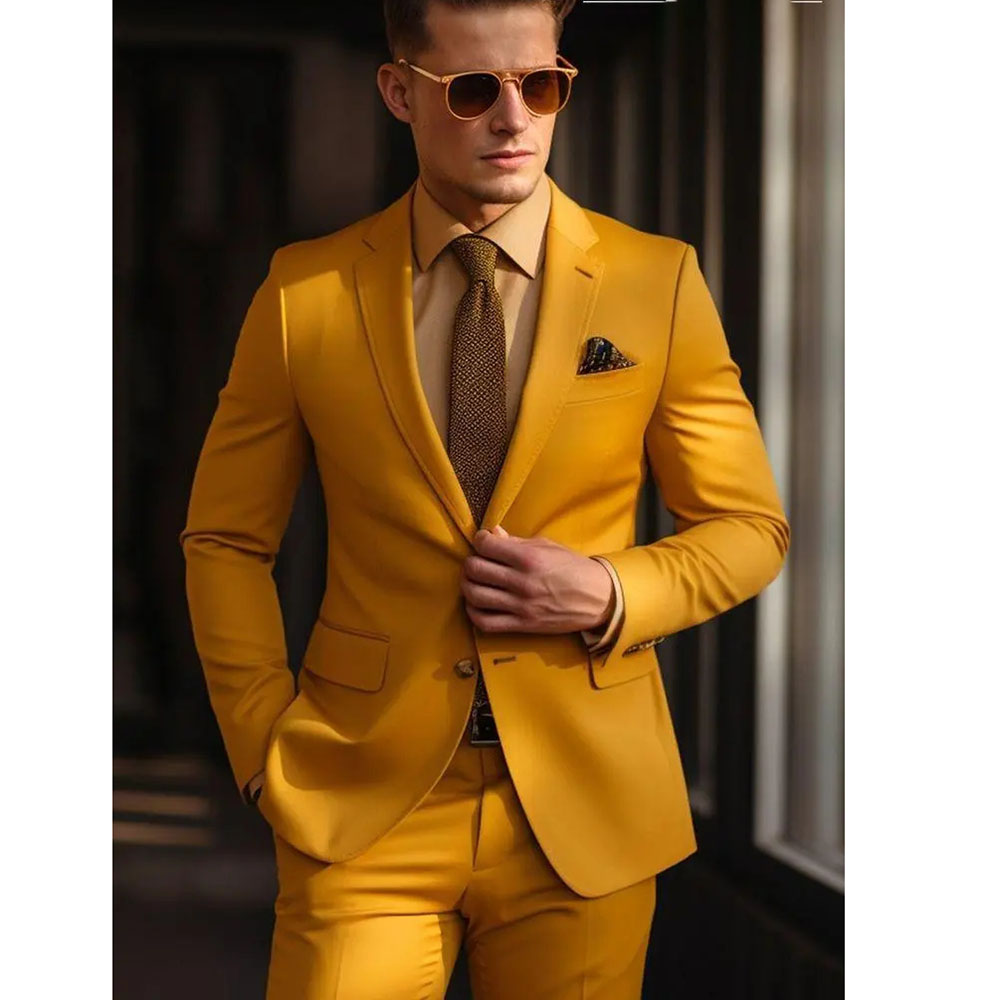 Men's Suit Set 2 Piece Stylish - огляд і ціна Men'S Grooming Kits