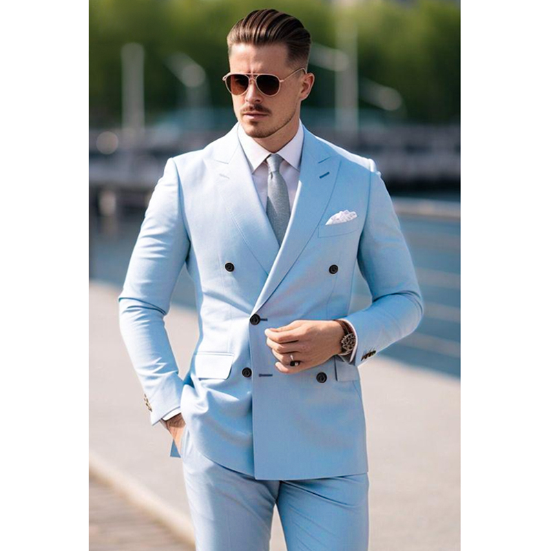Men's Suit Set 2 Piece Stylish - огляд і ціна Men'S Grooming Kits
