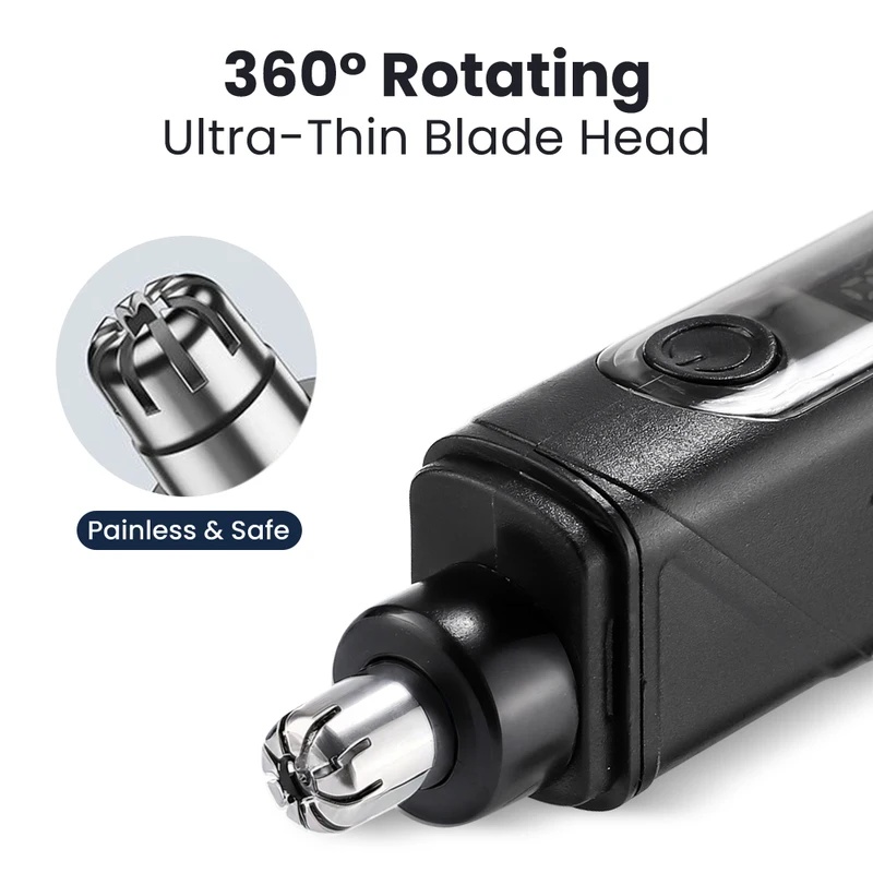 Rechargeable Nose Hair trimmer - огляд і ціна Men'S Grooming Nose And Ear