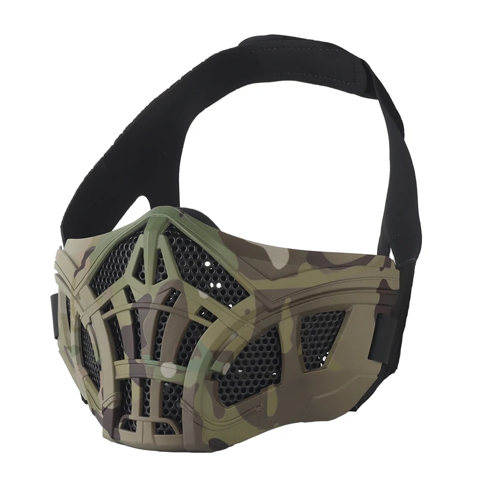 Tactical Airsoft Half Face Mas - огляд і ціна Face Wash Mens