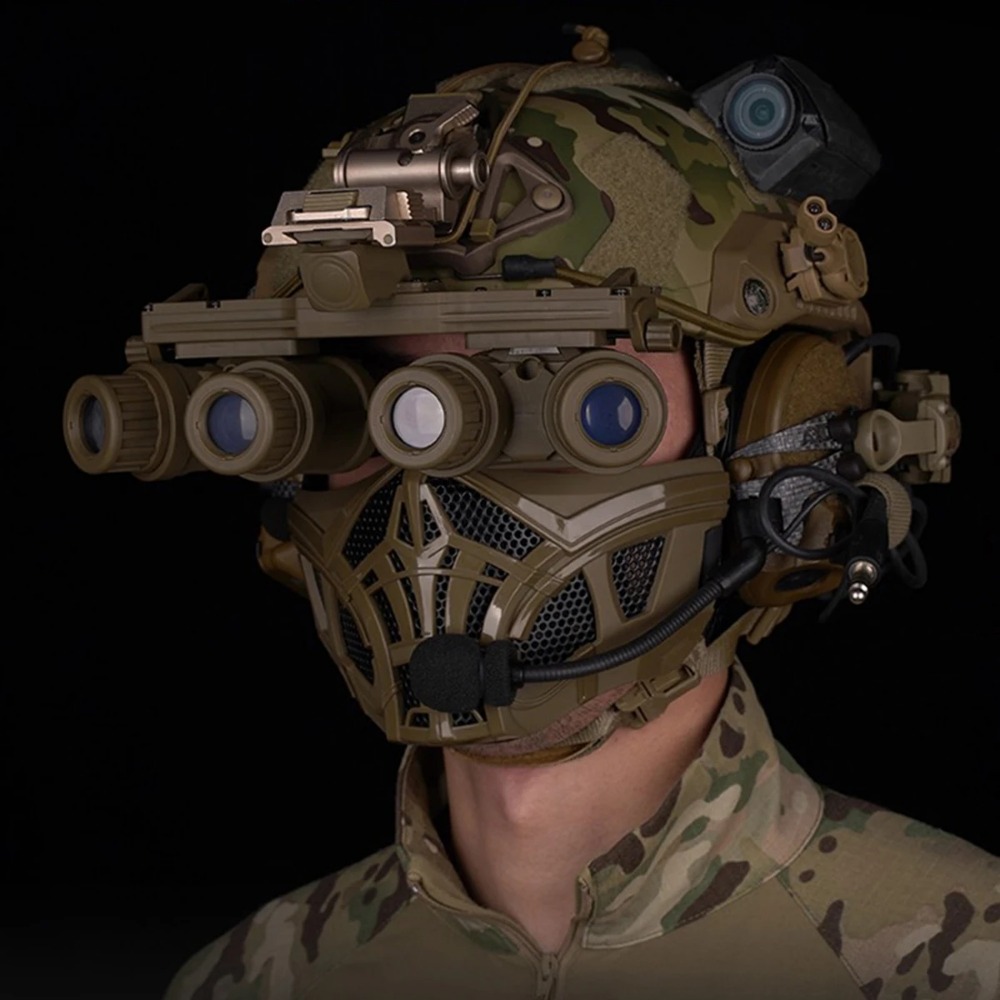Tactical Airsoft Half Face Mas - огляд і ціна Face Wash Mens