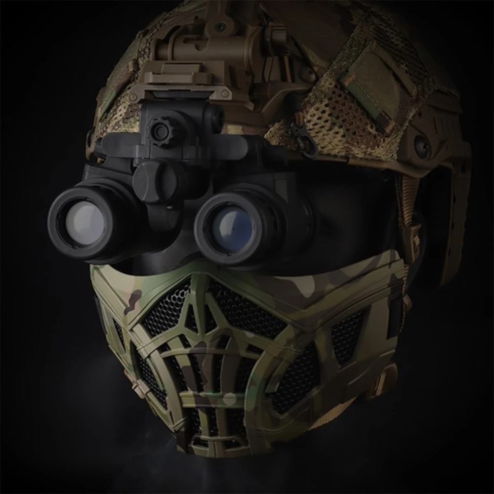 Tactical Airsoft Half Face Mas - огляд і ціна Face Wash Mens
