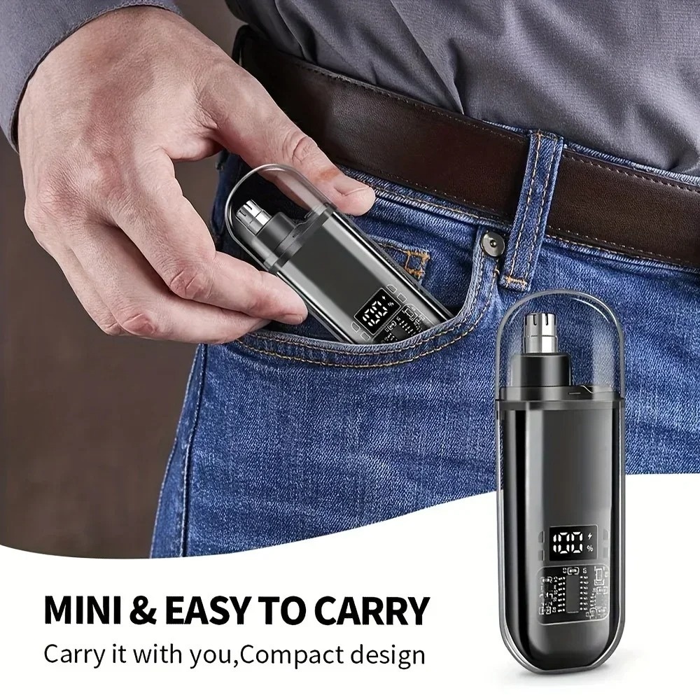 Electric Nose Ear Hair Trimmer - огляд і ціна Men'S Grooming Nose And Ear