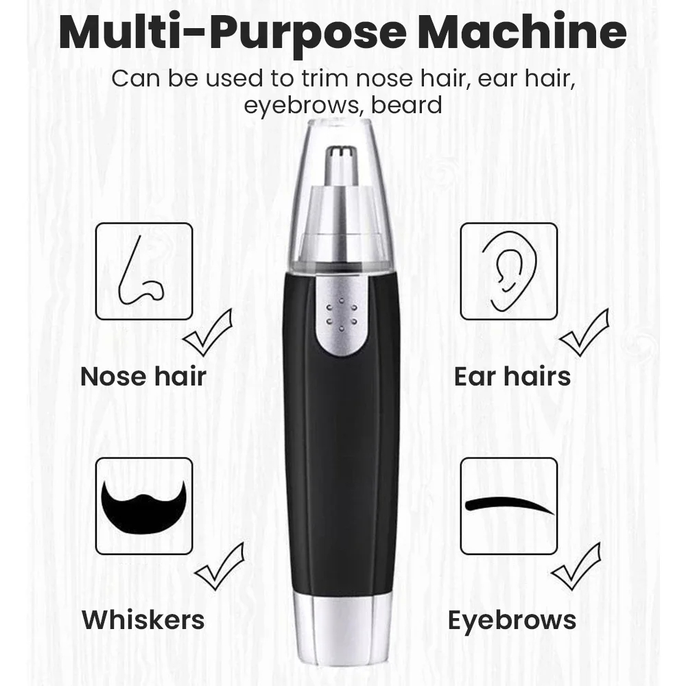 1Pcs Rechargeable Facial Hair  - огляд і ціна Men'S Grooming Nose And Ear
