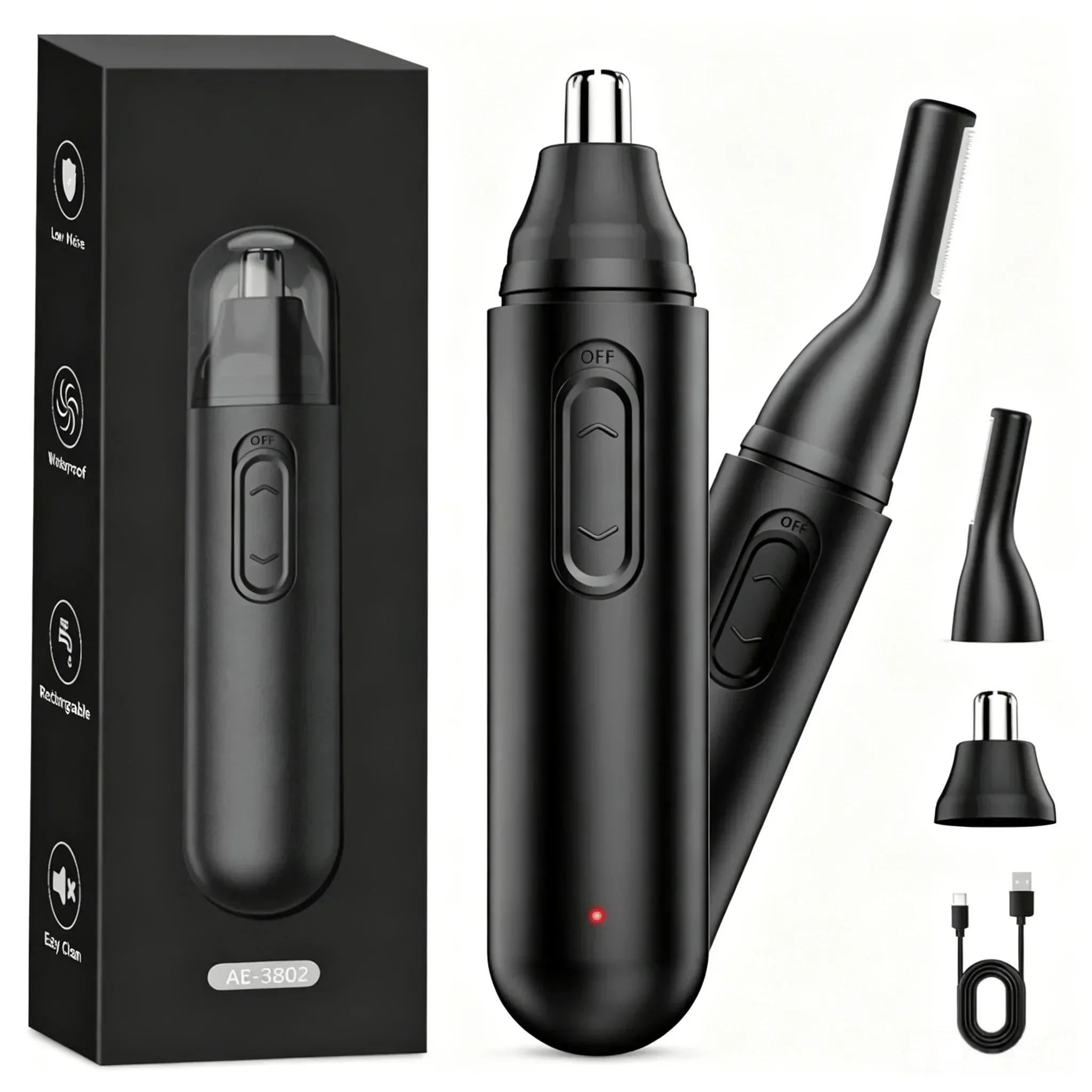Pocket Electric Nose Hair Trim - огляд і ціна Men'S Grooming Nose And Ear