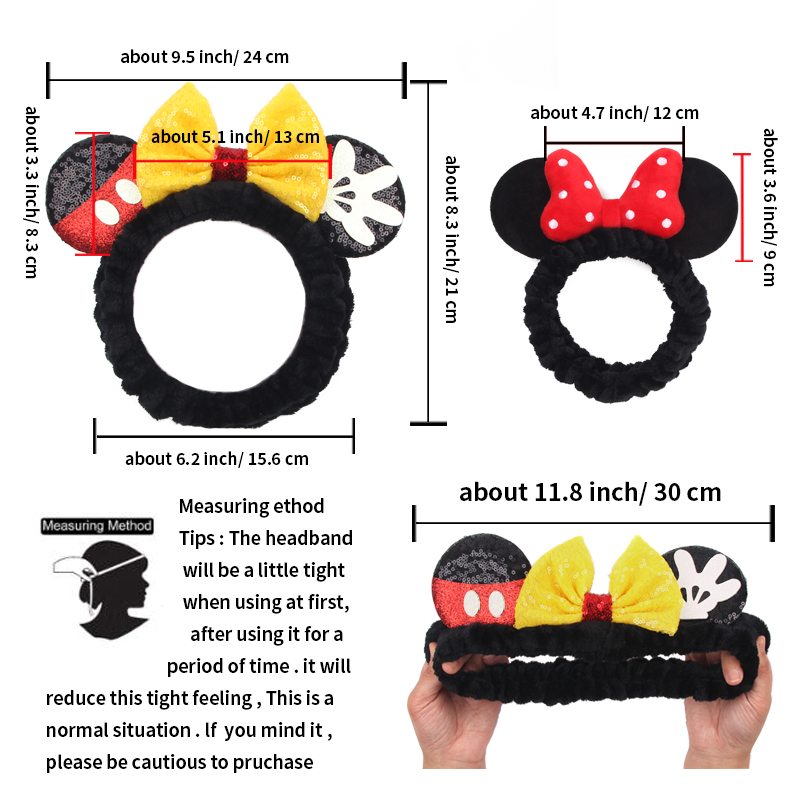 NEW Mouse Ears Wash Face Headb - огляд і ціна Face Wash Mens