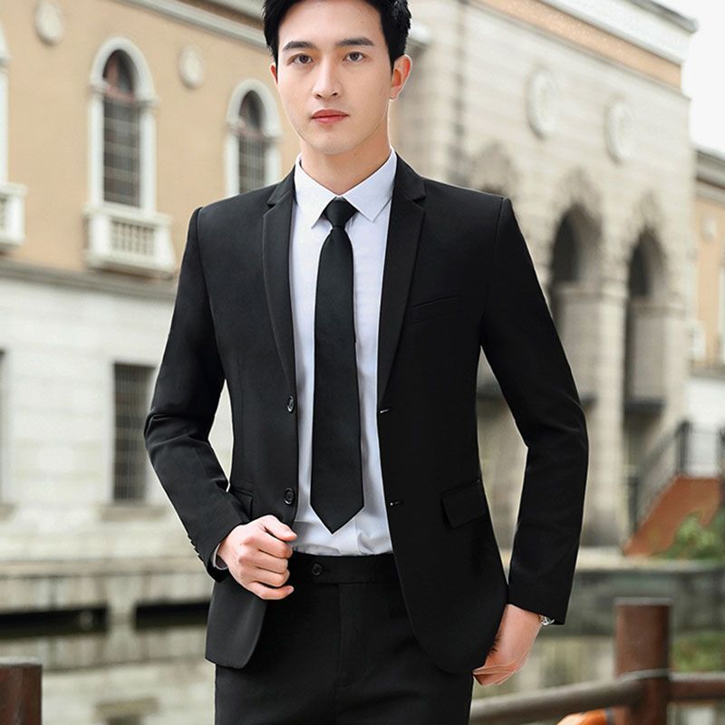 Slim Fit Korean Style Men Blaz - огляд і ціна Men'S Grooming Kits