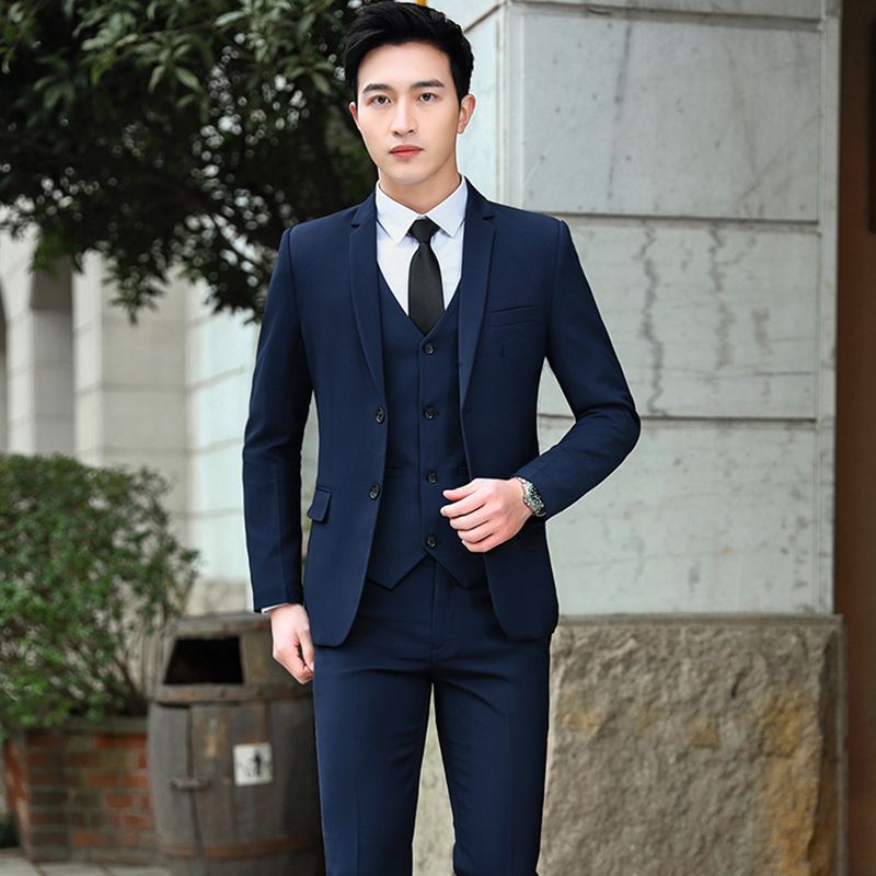 Slim Fit Korean Style Men Blaz - огляд і ціна Men'S Grooming Kits