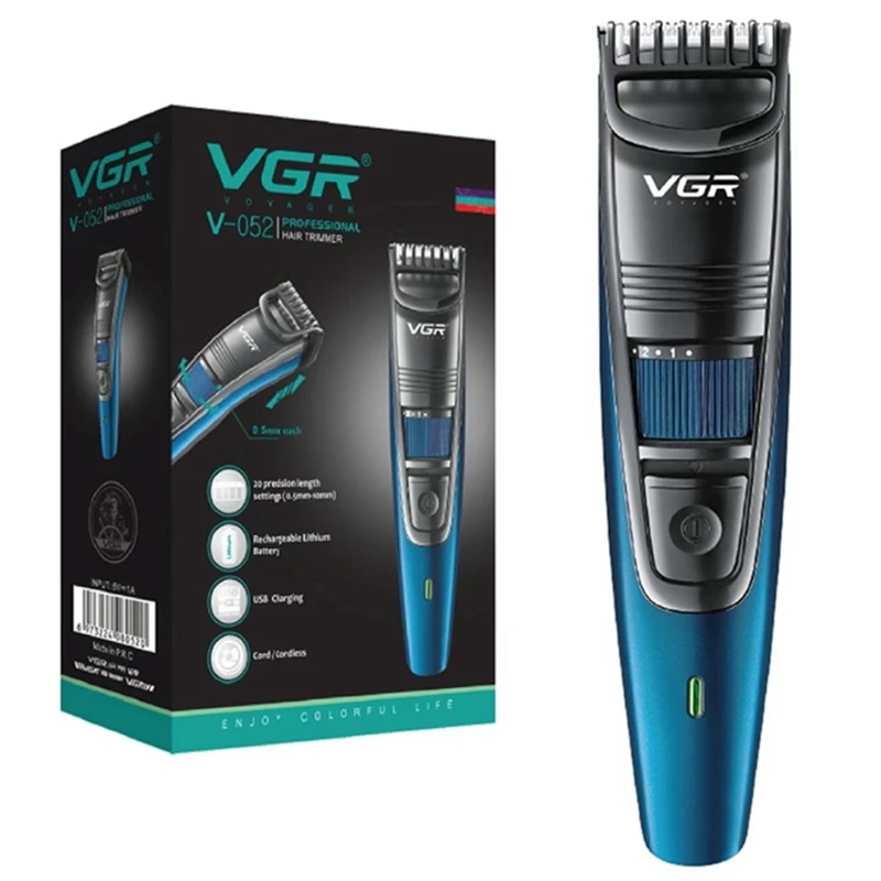 VGR 0.5-10mm Adjustable Beard  - огляд і ціна Face Wash Mens
