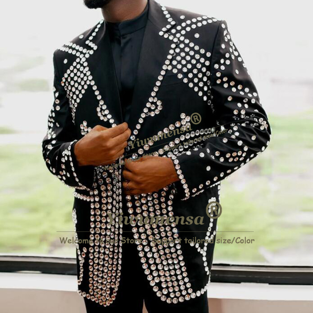 Heavy Beaded Stones Suits Men  - огляд і ціна Men'S Grooming Kits